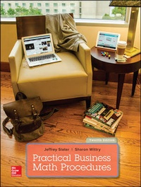 Enlarge image Cover: PRACTICAL BUSINESS MATH PROCEDURES WITH BUSINESS MATH HANDBOOK - McGraw-Hill Education