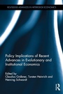 Cover: Policy Implications of Recent Advances in Evolutionary and Institutional Economics - Routledge