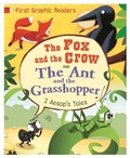 Cover: First Graphic Readers: Aesop: the Ant and the Grasshopper & the Fox and the Crow - Franklin Watts Ltd