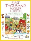 Cover: First Thousand Words in Cornish - Kesva An Taves Kernewek