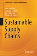 Cover: Sustainable Supply Chains - Springer
