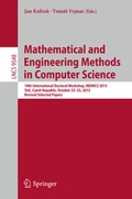 Cover: Mathematical and Engineering Methods in Computer Science - Springer