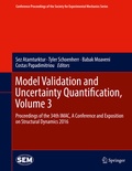 Cover: Model Validation and Uncertainty Quantification, Volume 3 - Springer
