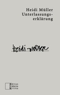 Cover: Unterlassungserkl&auml;rung - edition taberna kritika