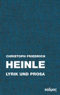 Cover: Christoph Friedrich Heinle - Kulturverlag Kadmos Berlin