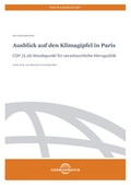 Cover: Ausblick auf den Klimagipfel in Paris - Germanwatch Nord-S&uuml;d Initiative e.V.