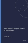 Cover: Truth Matters: Theory and Practice in Psychoanalysis - Brill