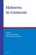 Cover: Hebrews in Contexts - Brill