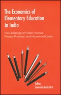 Cover: The Economics of Elementary Education in India - SAGE Publications Inc
