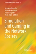 Cover: Simulation and Gaming in the Network Society - Springer