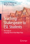 Cover: Teaching Shakespeare to ESL Students - Springer