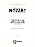 Cover: Fugue (K. 426) and Sonata (K. 448) (Urtext) - Warner Bros. Publications Inc.,U.S.