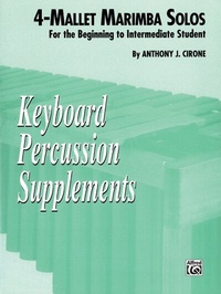 Abbildung von: 4-Mallet Marimba Solos - Warner Bros. Publications Inc.,U.S.