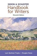 Cover: Simon & Schuster Handbook for Writers - Pearson Education (US)