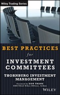 Cover: Best Practices for Investment Committees - Wiley