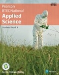 Cover: BTEC Level 3 Nationals 2016 Applied Science Student Book 1 - Pearson Education Limited