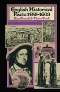 Cover: English Historical Facts 1485-1603 - Palgrave Macmillan