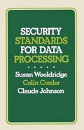 Cover: Security Standards for Data Processing - Palgrave Macmillan