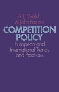 Cover: Competition Policy - Palgrave Macmillan