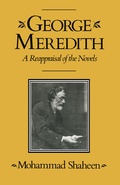 Cover: George Meredith - Palgrave Macmillan