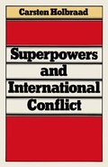 Cover: Superpowers and International Conflict - Palgrave Macmillan