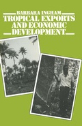 Cover: Tropical Exports and Economic Development - Palgrave Macmillan