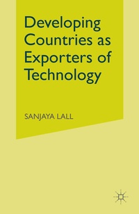 Enlarge image Cover: Developing Countries as Exporters of Technology - Palgrave Macmillan