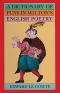 Cover: A Dictionary of Puns in Milton's English Poetry - Palgrave Macmillan