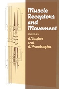 Cover: Muscle Receptors and Movement - Palgrave Macmillan