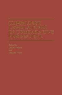 Enlarge image Cover: Communist Legislatures in Comparative Perspective - Palgrave Macmillan