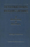 Cover: International Organizations - Palgrave Macmillan