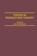 Cover: Topics in Production Theory - Palgrave Macmillan