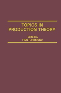 Enlarge image Cover: Topics in Production Theory - Palgrave Macmillan