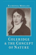 Cover: Coleridge and the Concept of Nature - Palgrave Macmillan