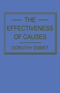 Cover: The Effectiveness of Causes - Palgrave Macmillan