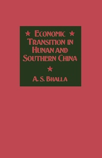 Enlarge image Cover: Economic Transition in Hunan and Southern China - Palgrave Macmillan