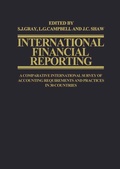 Cover: International Financial Reporting - Palgrave Macmillan