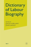 Cover: Dictionary of Labour Biography - Palgrave Macmillan