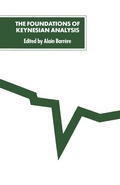 Cover: The Foundations of Keynesian Analysis - Palgrave Macmillan