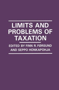 Enlarge image Cover: Limits and Problems of Taxation - Palgrave Macmillan