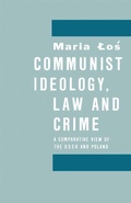 Cover: Communist Ideology, Law and Crime - Palgrave Macmillan