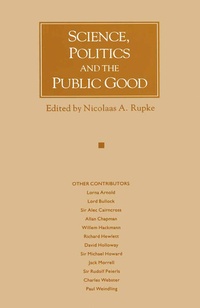 Enlarge image Cover: Science, Politics and the Public Good - Palgrave Macmillan