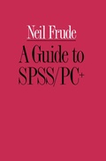 Bild: A Guide to SPSS/PC+ - Palgrave Macmillan