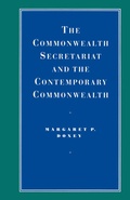 Cover: The Commonwealth Secretariat and the Contemporary Commonwealth - Palgrave Macmillan
