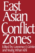 Cover: East Asian Conflict Zones - Palgrave Macmillan