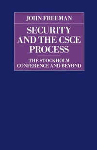 Enlarge image Cover: Security and the CSCE Process - Palgrave Macmillan