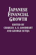 Cover: Japanese Financial Growth - Palgrave Macmillan