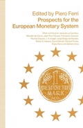 Cover: Prospects for the European Monetary System - Palgrave Macmillan