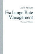 Cover: Exchange Rate Management: Theory and Evidence - Palgrave Macmillan