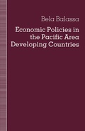 Cover: Economic Policies in the Pacific Area Developing Countries - Palgrave Macmillan